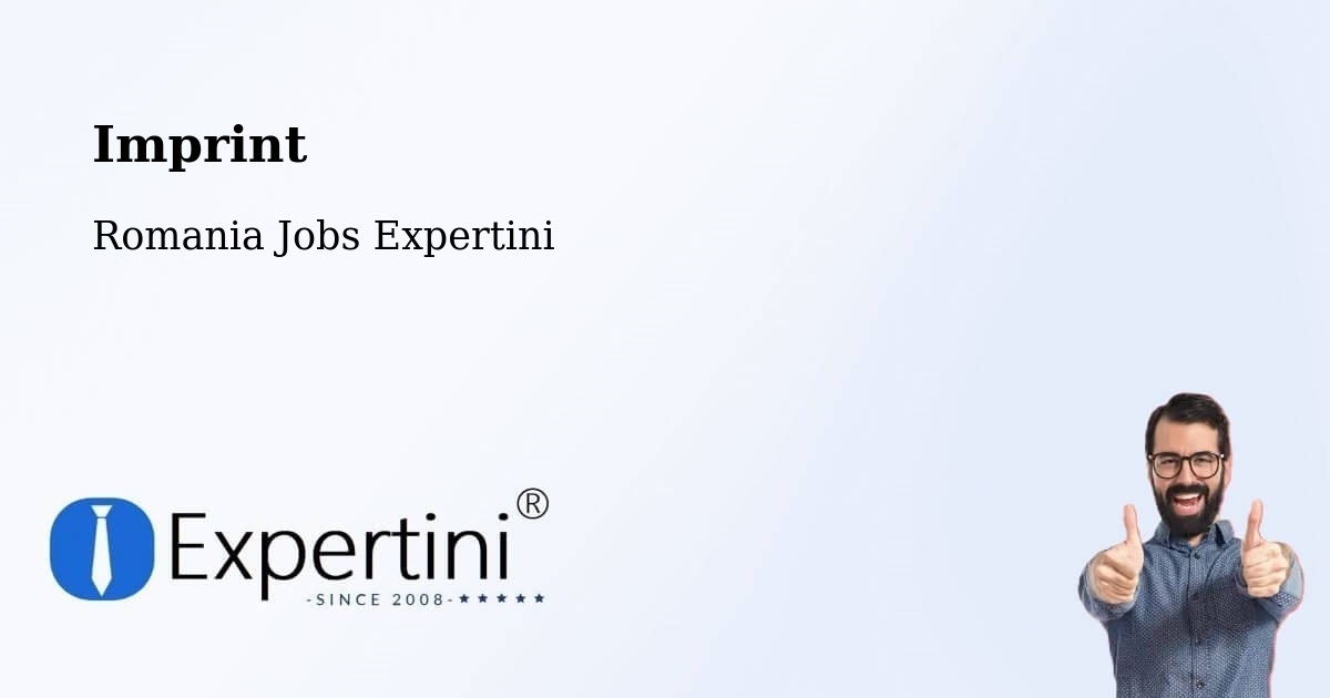 Imprint – Comuna Ploscuţeni - Romania Jobs Expertini